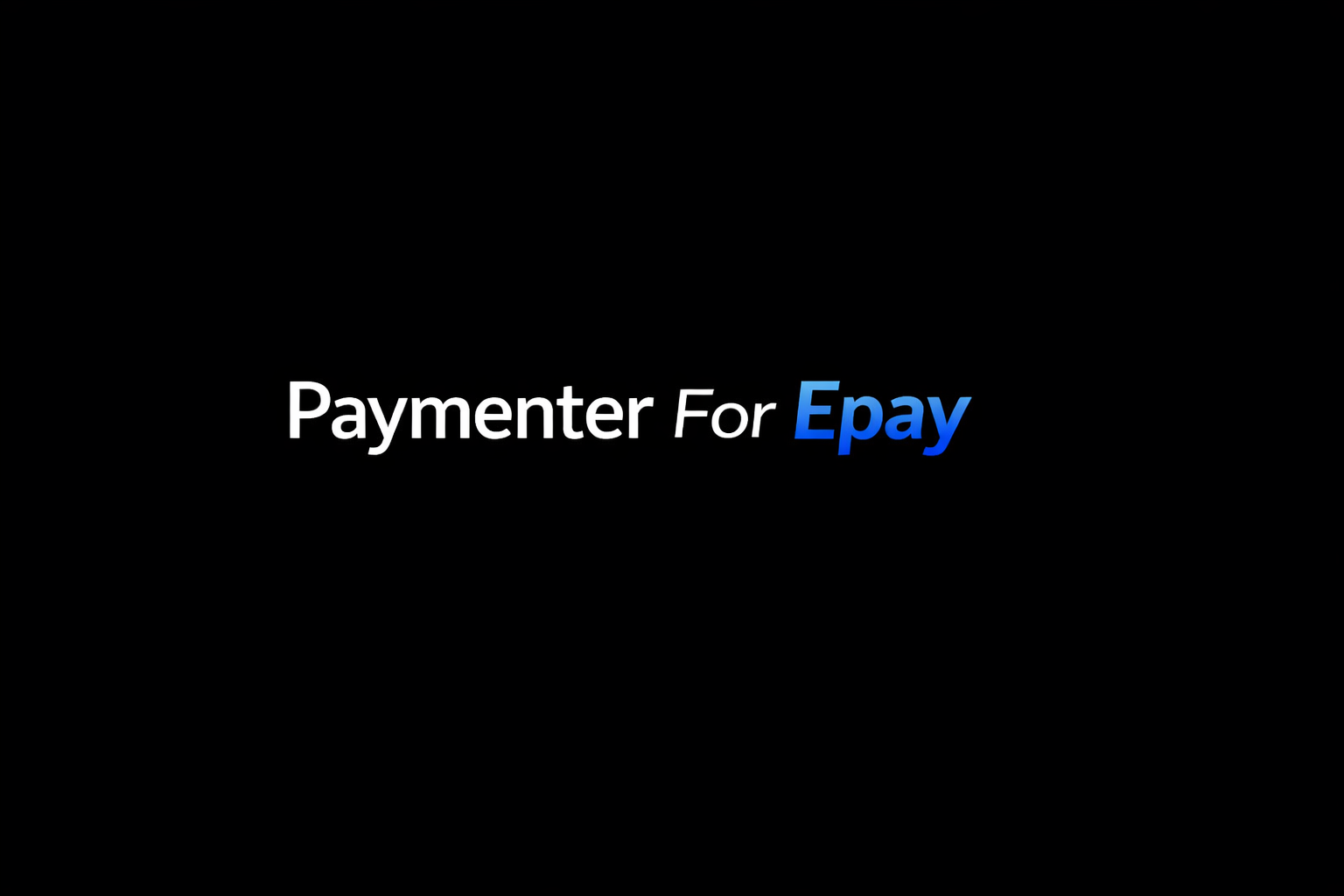 Paymenter For Epay